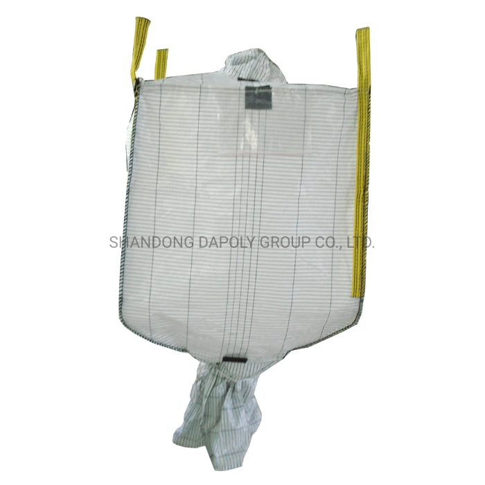 1 Cubic Meter 1000 1500 Kg Polypropylene Strong PP Poly Duffle 1ton Jumbo Big Bulk FIBC Bag