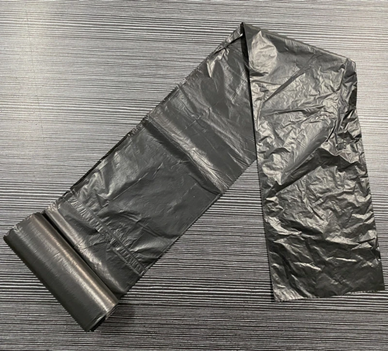 Disposable Black PE Plastic Biodegradable Garbage Bag