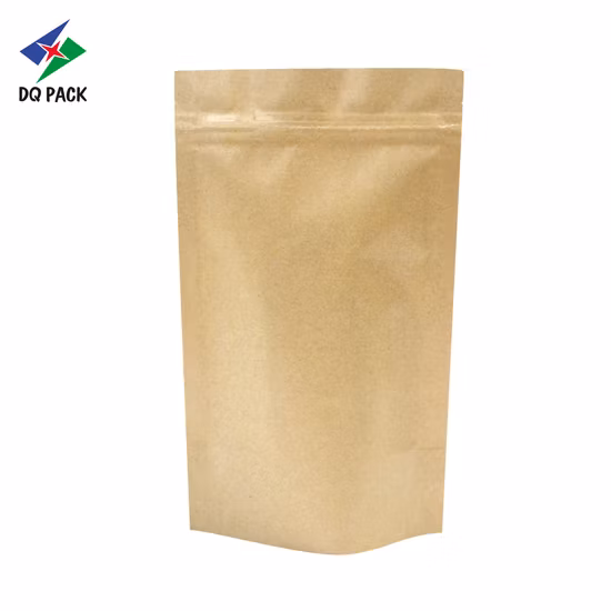 Emballage personnalisé et en stock Pochette refermable, sacs en mylar à fermeture éclair en plastique, sac en mylar de forme personnalisée avec fenêtre