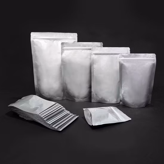 La tirette faite sur commande en plastique de stratification de Printng de conception tiennent la poche pour l'emballage alimentaire